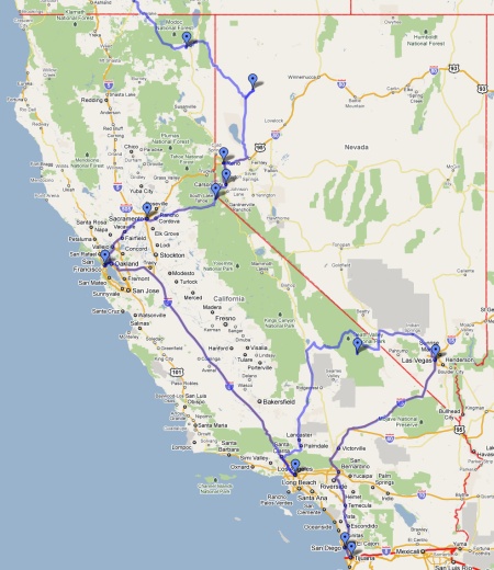 Map 15 -California-Nevada